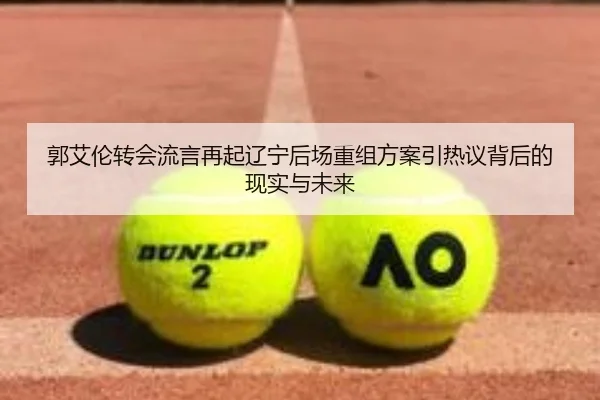 郭艾伦转会流言再起辽宁后场重组方案引热议背后的现实与未来